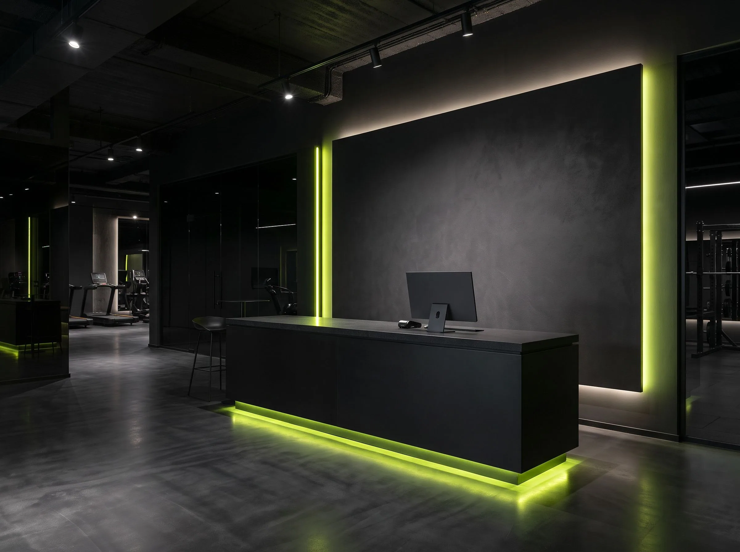 Reception desk